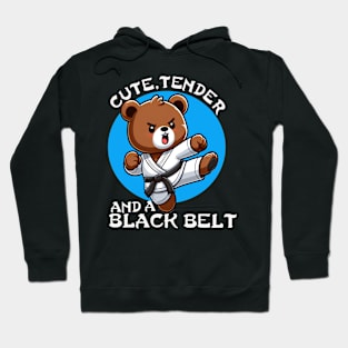 Cute, Tender and Black Belt Hoodie